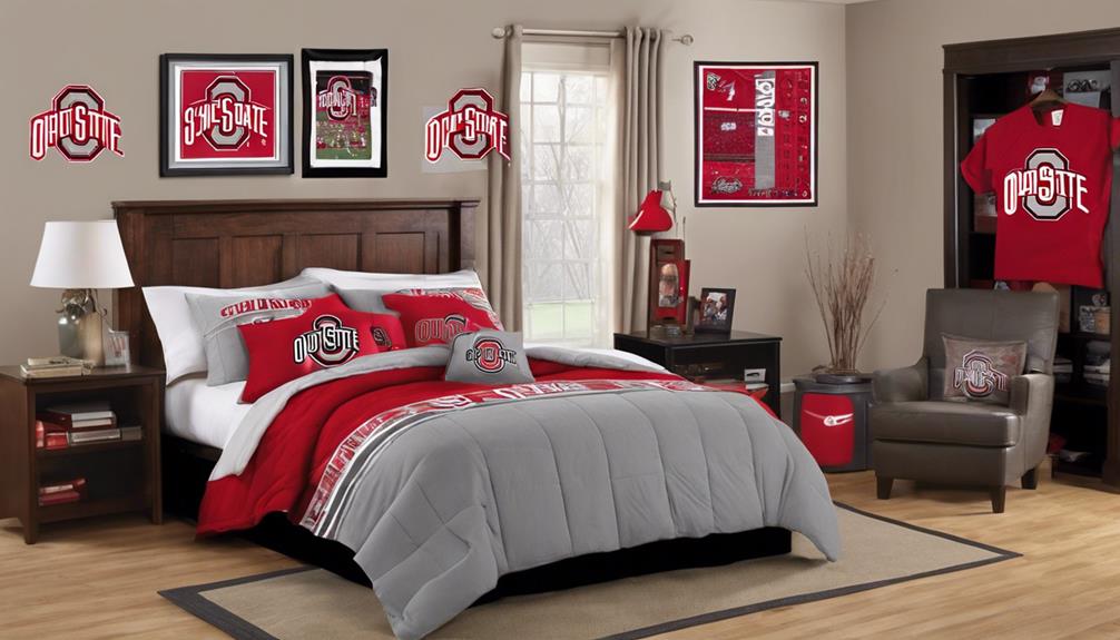 ohio state themed room