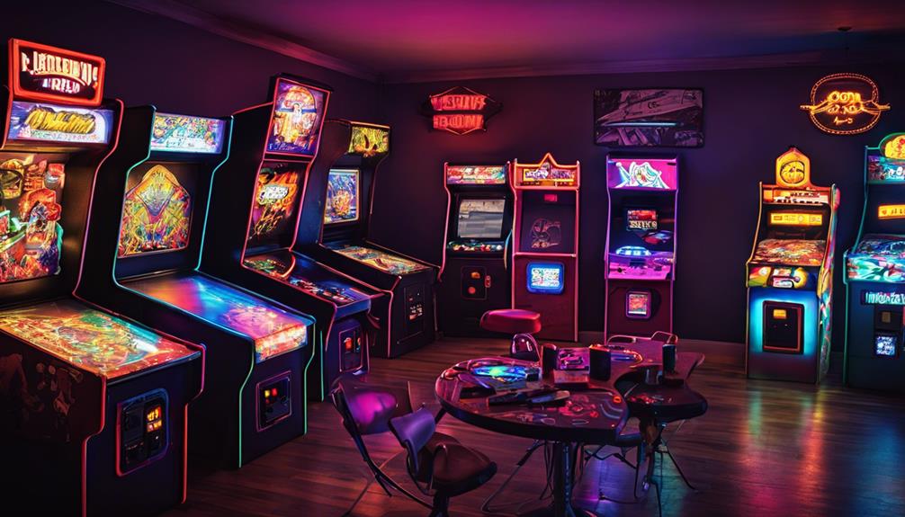 old school arcade game collection