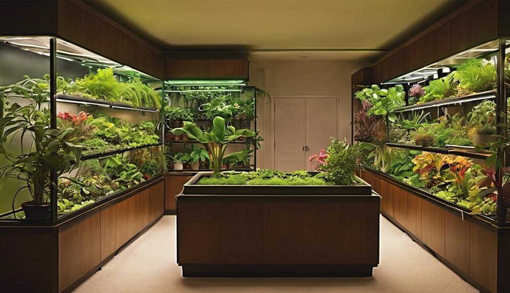 optimal indoor garden lighting