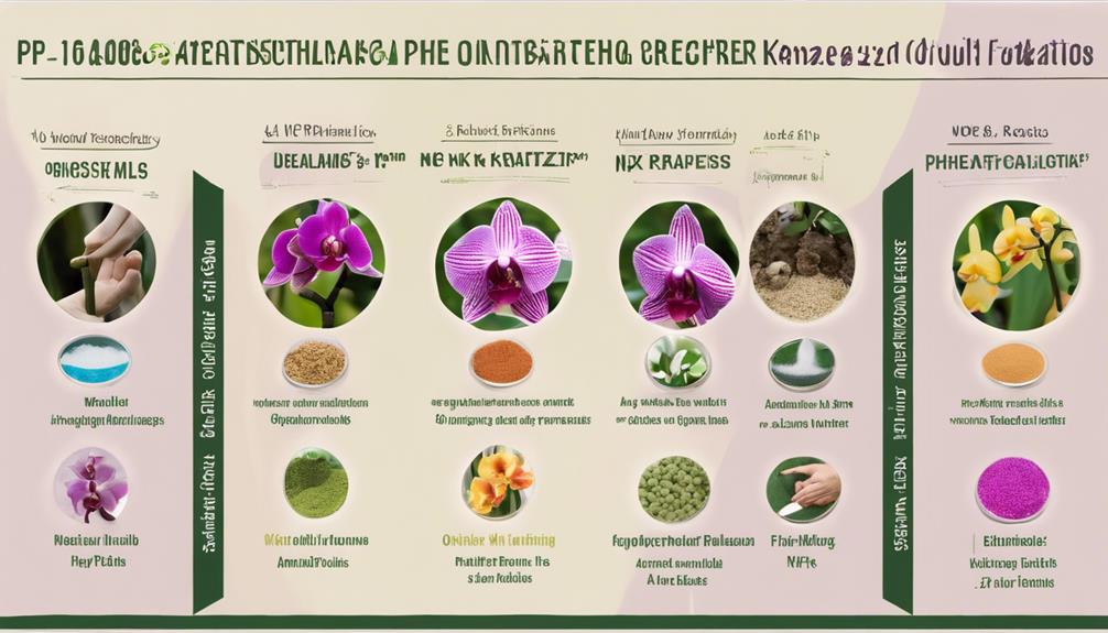 orchid fertilizer selection guide