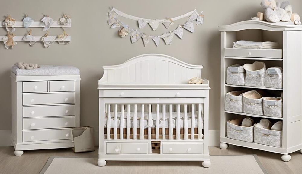 organize baby dresser efficiently