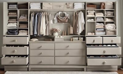 organize dresser efficiently and stylishly