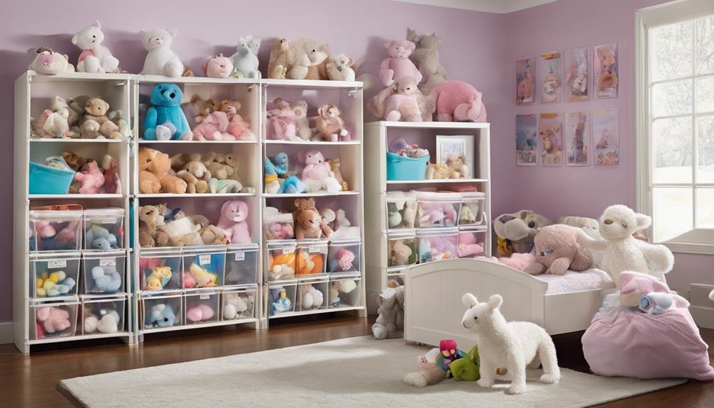 organized storage for toys