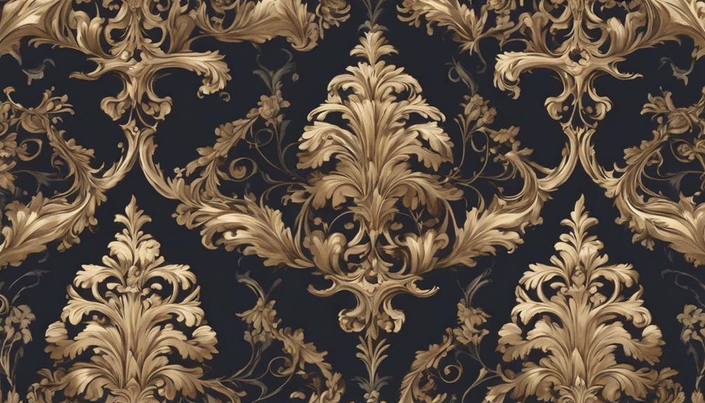ornate victorian wallpaper designs