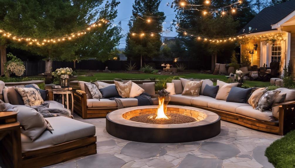outdoor fire pit selection