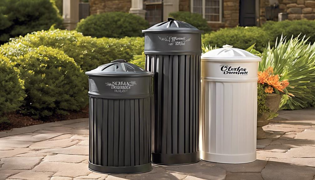 outdoor garbage can deodorizers