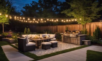 outdoor space lighting ideas