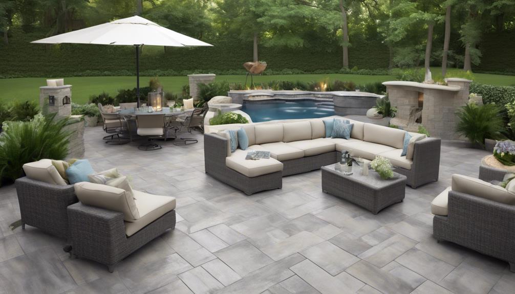 pavers for patio selection