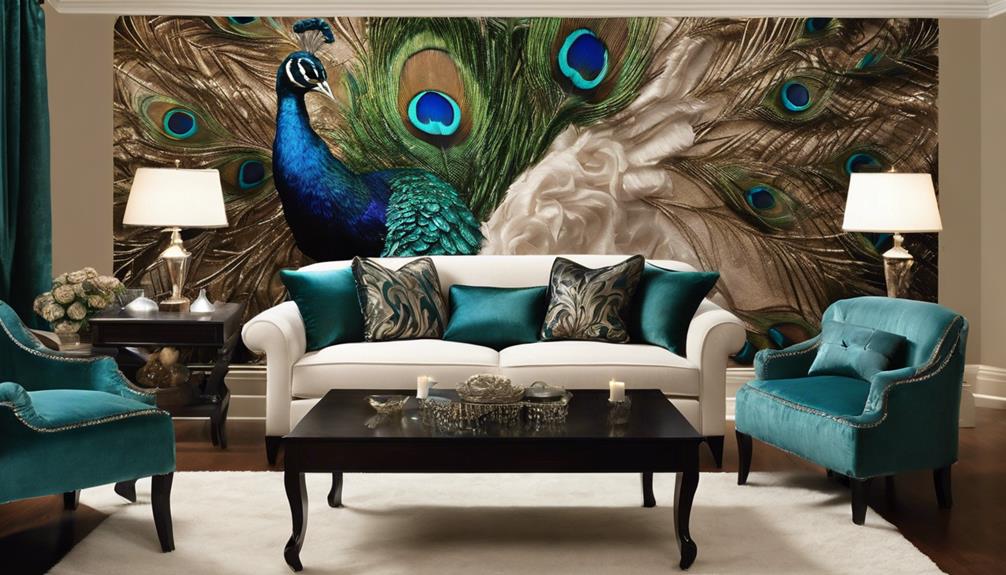 Elegant Peacock Room Decorations A Step By Step Guide ByRetreat   Peacock Art Enhances Decor 