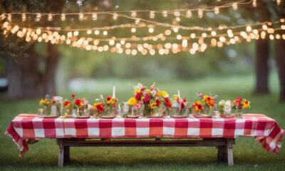 picnic table decor ideas