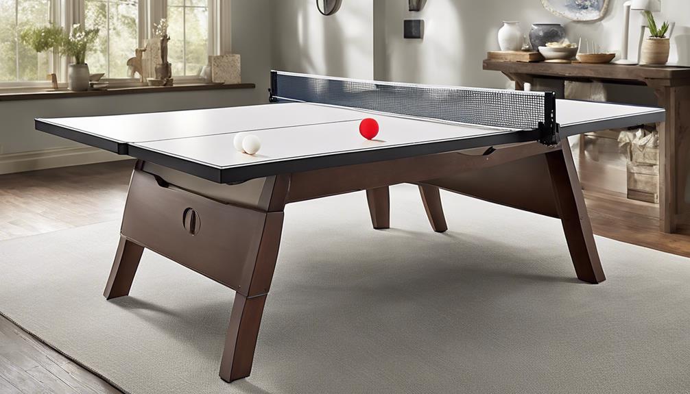 ping pong table selection