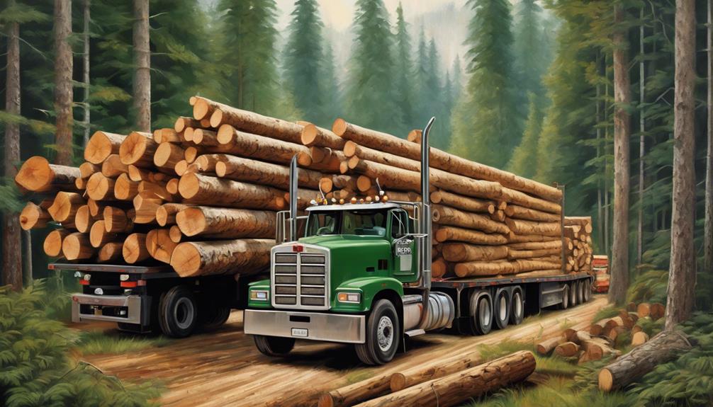 profit from selling timber