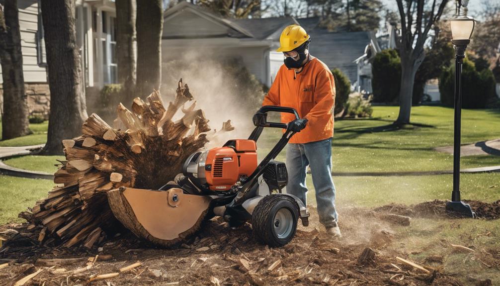 removing tree stumps permanently