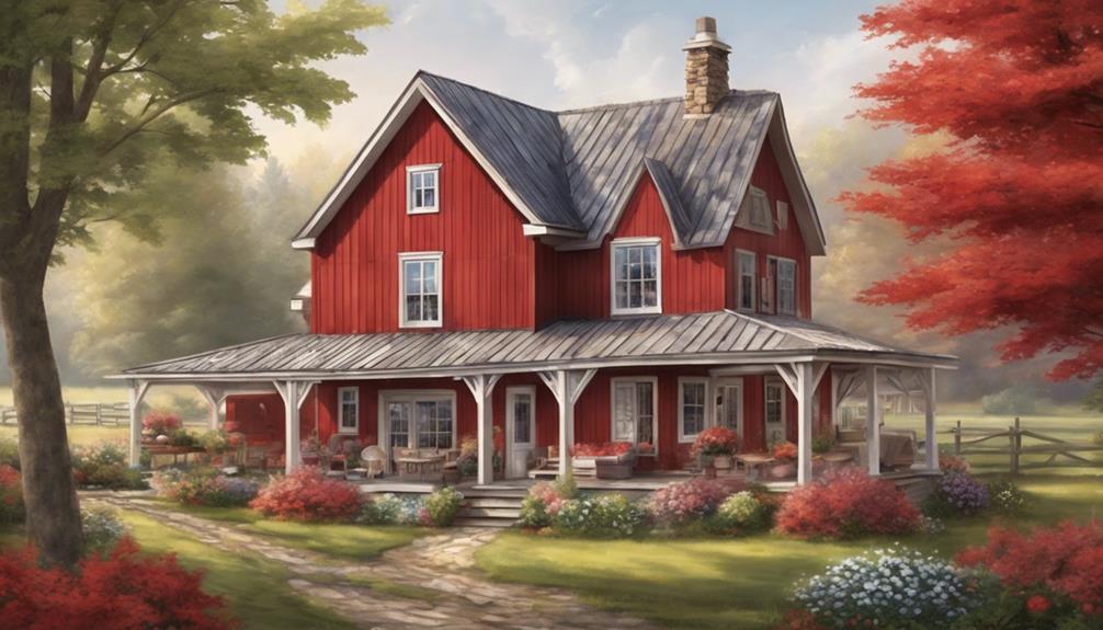 rustic charm in countryside