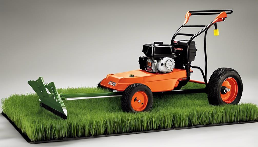 selecting grass removal tools