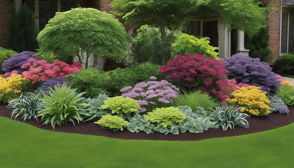 selecting perennials for tree friendly landscaping