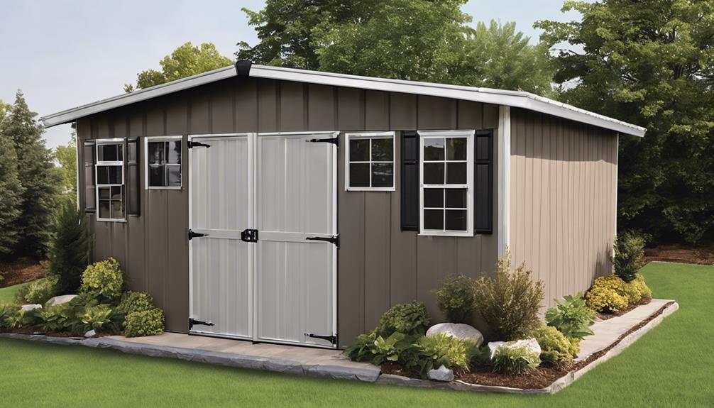 selecting roofing for sheds