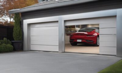 single piece design for garages