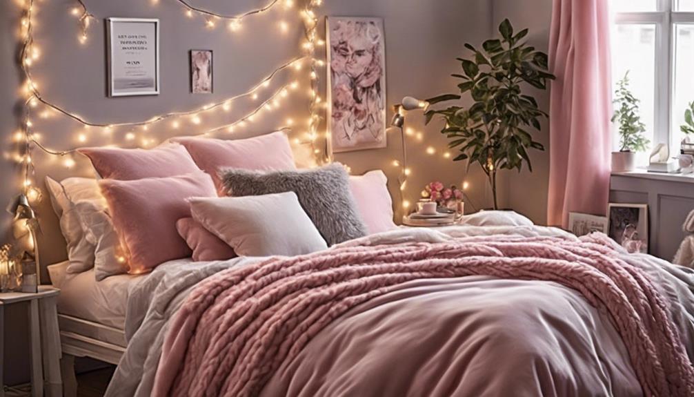 soft pink home decor