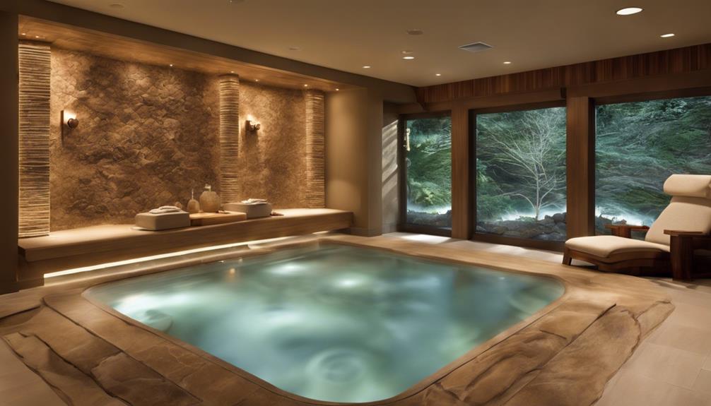 soothing thermal spa retreat