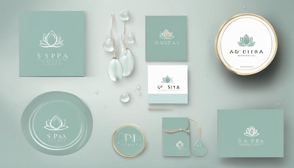 spa branding design process