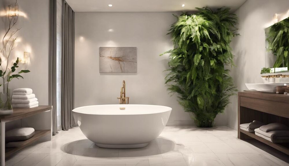 spa inspired bathroom design ideas