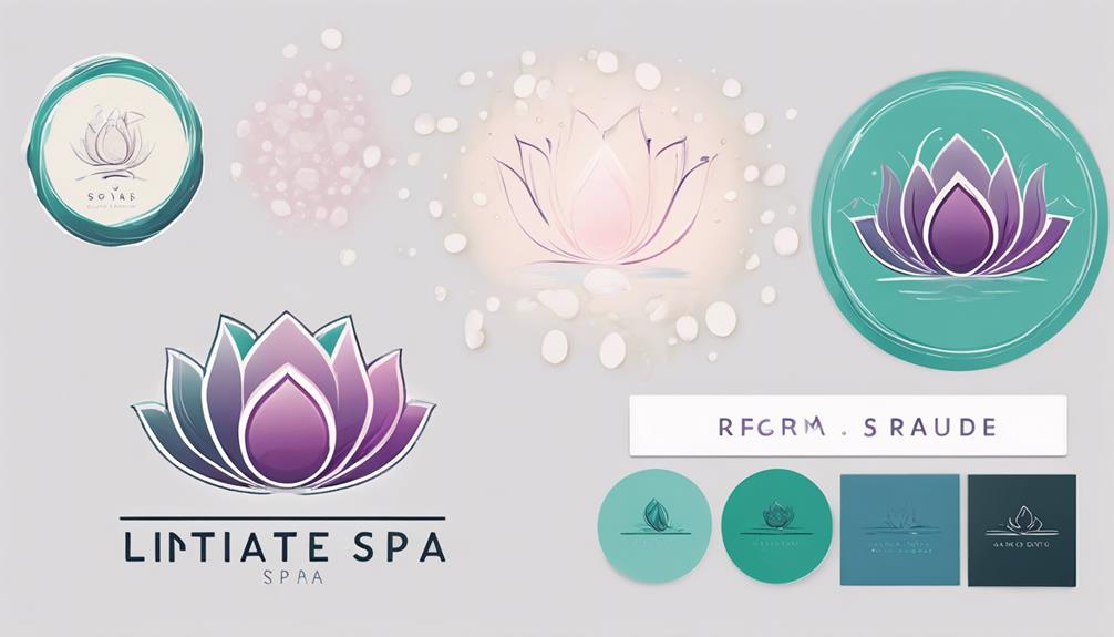 spa logo design tutorial