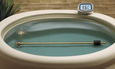 spa water temperature gauges