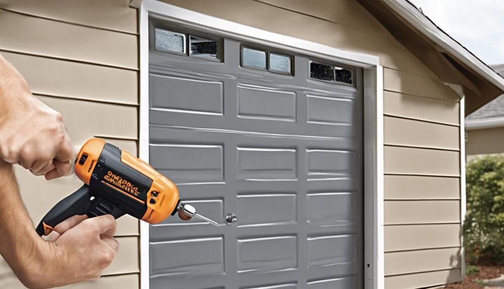 step by step garage door opener