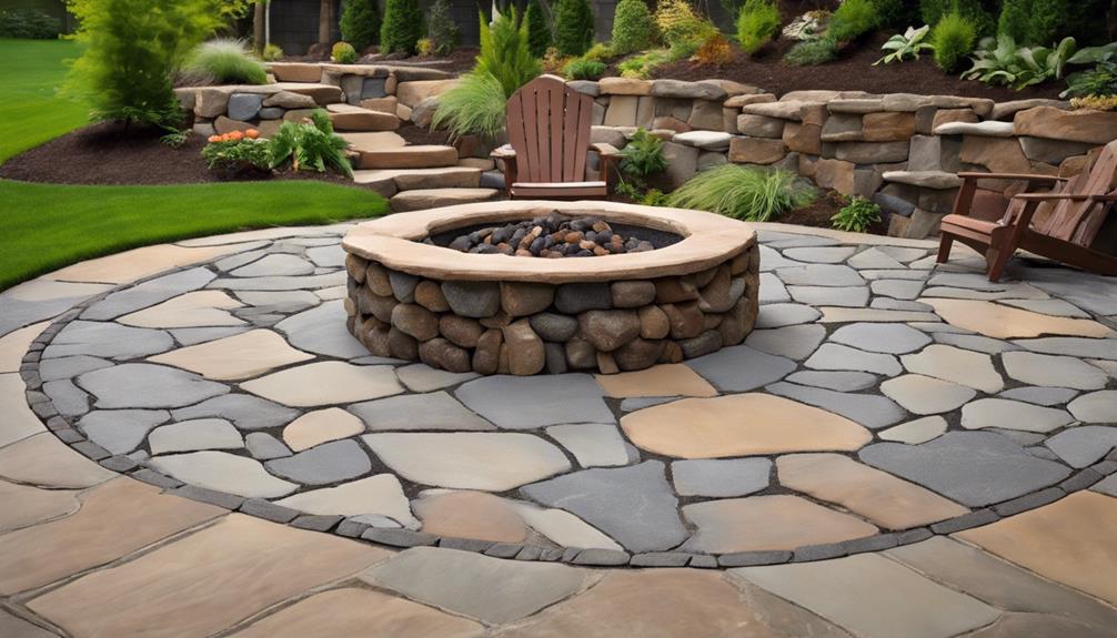 stone selection for fire pit