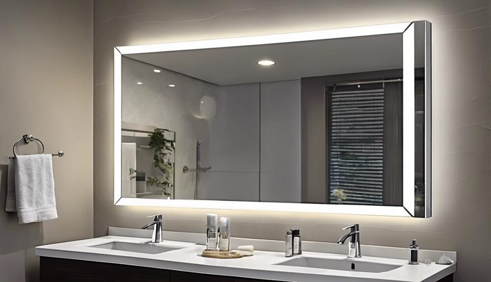 stylish bathroom mirrors list