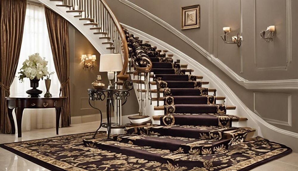 stylish carpet runners for stairs