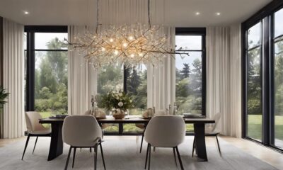 stylish dining room lighting