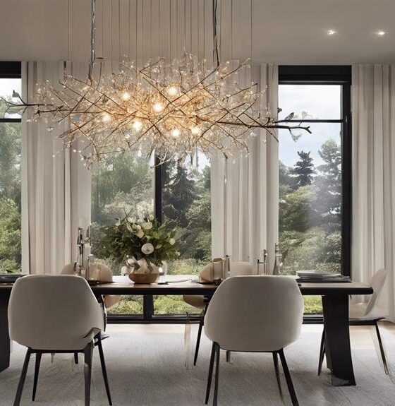 stylish dining room lighting