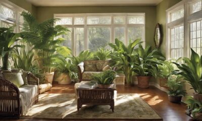 thriving plants for east facing windows