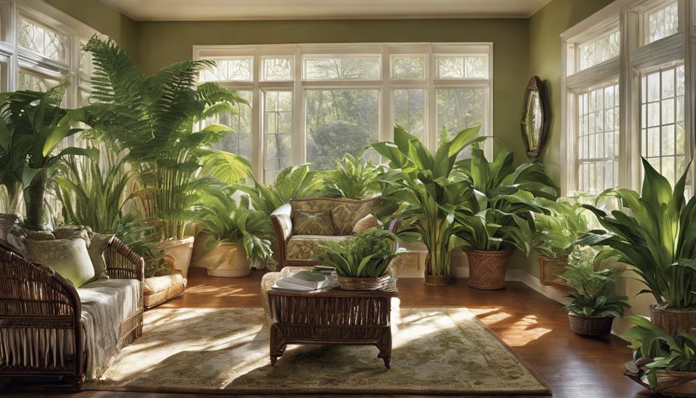 thriving plants for east facing windows