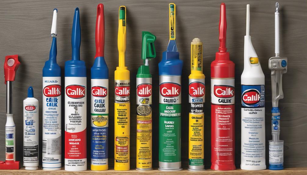 top caulking brands rated