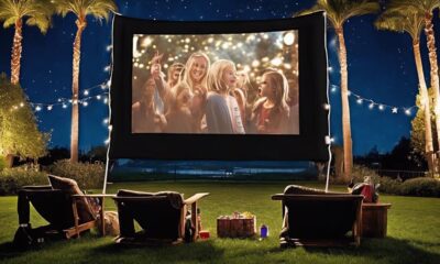 top outdoor movie screens