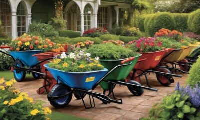 top wheelbarrows for gardening