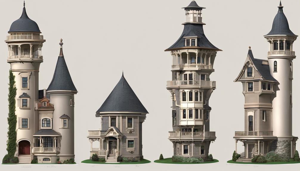 traditional tower home designs