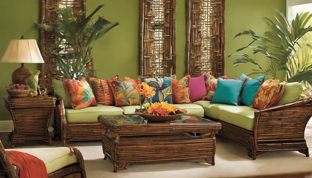 tropical design style characteristics