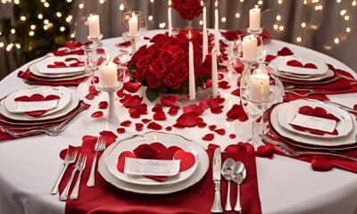 valentine s day table setting