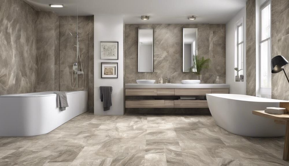 waterproof flooring for bathrooms