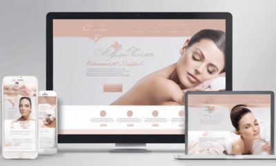 website design for spas