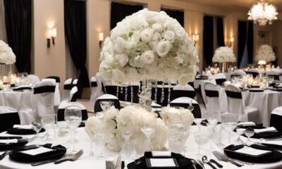 wedding table decor elegance
