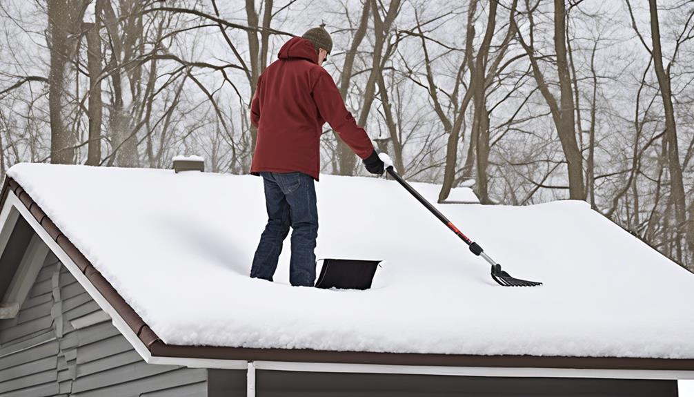 winter roof snow removal