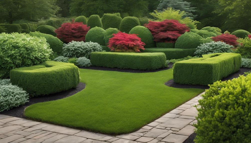 year round beauty with shrubs