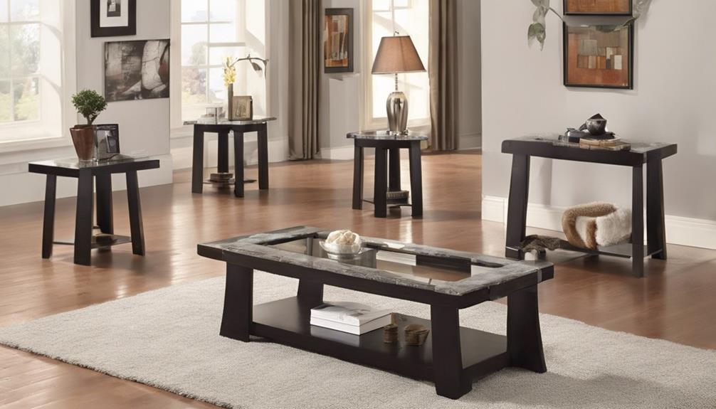 affordable small decor tables
