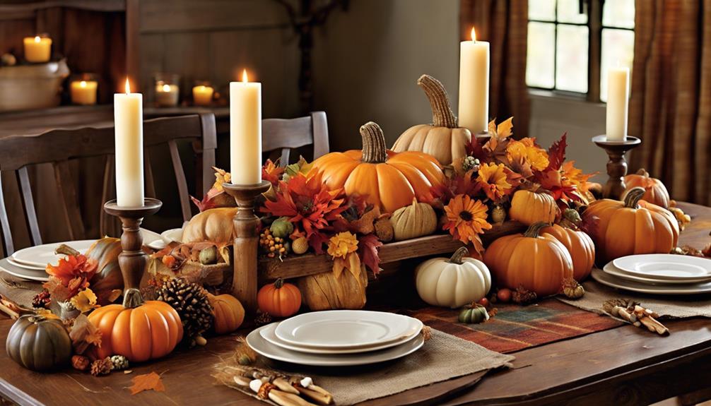 autumn table decor inspiration