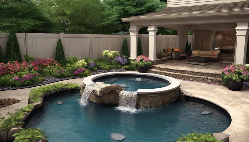 backyard spa design ideas